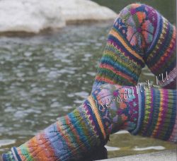 Гольфы выше колена, фото Гольфы выше колена, фото