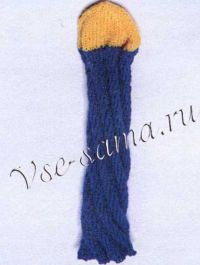 Готовый спиральный носок Готовый спиральный носок