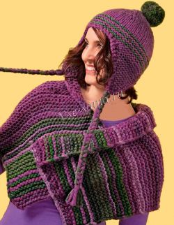 Комплект в фиолетовых тонах, фото Комплект в фиолетовых тонах, фото