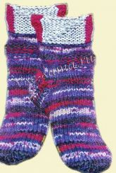 Носки в серо-розовых тонах Носки в серо-розовых тонах