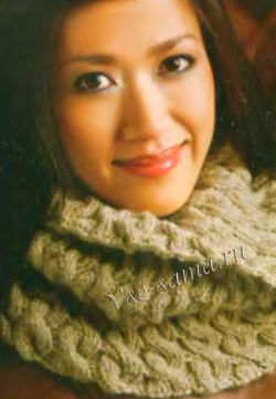 Съемный воротник с рельефным узором, фото Съемный воротник с рельефным узором, фото