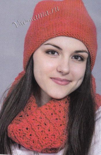 Шапка красного цвета, фото Шапка красного цвета, фото