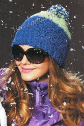 Шапочка с помпоном Шапочка с помпоном