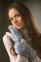 Варежки с Белорусским мотивом Варежки с Белорусским мотивом