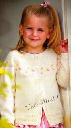 Белый жакет с орнаментом Белый жакет с орнаментом