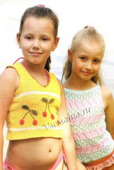 Два красивых топа для девочек Два красивых топа для девочек
