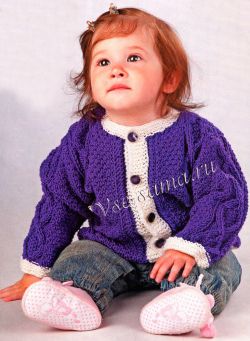 Фиолетовый жакетик Фиолетовый жакетик