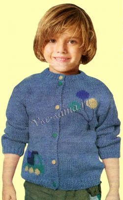 Жакет детский с вышивкой Жакет детский с вышивкой