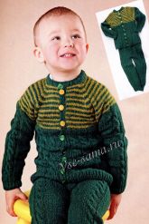 Костюм с косами Костюм с косами