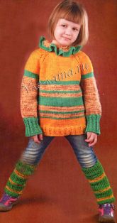 Пестрая туника и гетры Пестрая туника и гетры