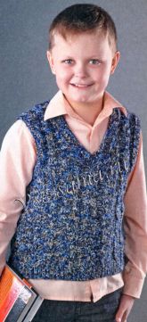 Пестрый жилет для мальчика Пестрый жилет для мальчика