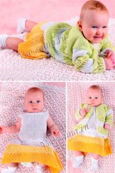 Платьице с желтыми полосками Платьице с желтыми полосками