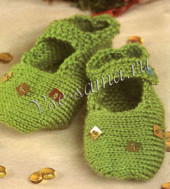 Тапочки с пайетками Тапочки с пайетками