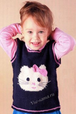 Жилет с рисунком Жилет с рисунком