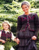 Детский жилет и женский жакет - Лесная чаровница Детский жилет и женский жакет - Лесная чаровница