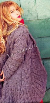 Кардиган с косами - Камера Мотор Кардиган с косами - Камера Мотор