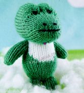 Крокодильчик - игрушка спицами Крокодильчик - игрушка спицами