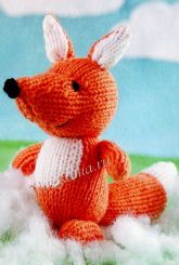 Лисичка - игрушка спицами Лисичка - игрушка спицами