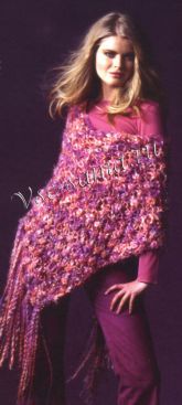 Пончо меланж Пончо меланж