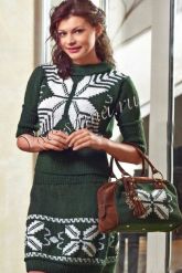 Пуловер, юбка и сумочка Пуловер, юбка и сумочка