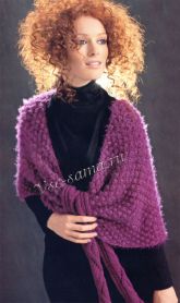 Пушистая накидка Пушистая накидка