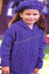 Шапочка синяя с шишечками Шапочка синяя с шишечками