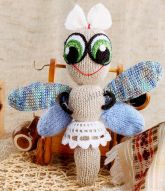 Стрекоза-хозяюшка - игрушка спицами Стрекоза-хозяюшка - игрушка спицами