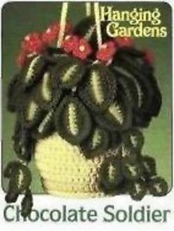 Вязаные цветы - Chocolate Soldier Вязаные цветы - Chocolate Soldier