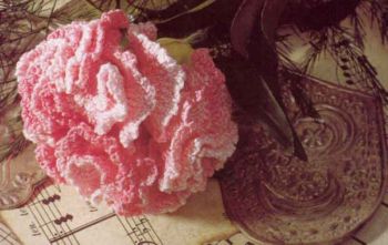 Вязаные цветы - Вязаная гвоздика Вязаные цветы - Вязаная гвоздика