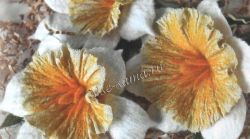 Цветок-брошь - нарцисс, фото Цветок-брошь - нарцисс, фото