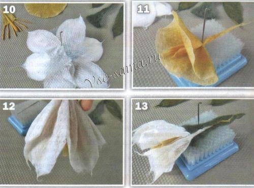 Описание валяния нарцисса, рис. 10-13 Описание валяния нарцисса, рис. 10-13