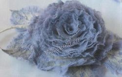 Цветок-брошь - роза, фото Цветок-брошь - роза, фото