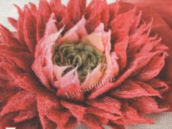 Валяние цветка - астра, фото Валяние цветка - астра, фото