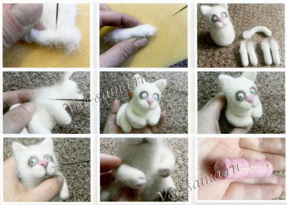 Валяние котика-20-28 Валяние котика-20-28