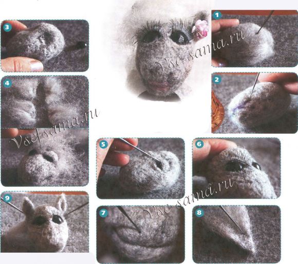 Валяние лошадки, 2 Валяние лошадки, 2