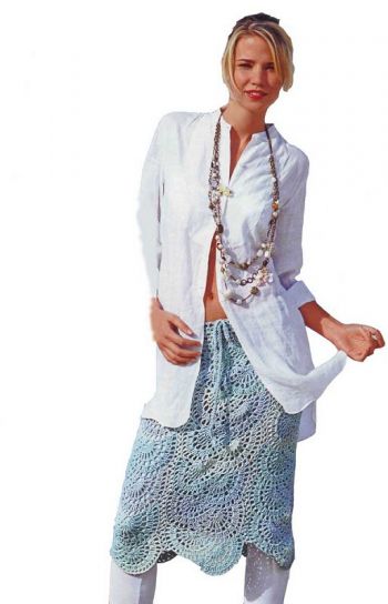 Кружевная юбка Кружевная юбка