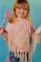 Пончо для девочки Пончо для девочки