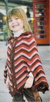 Пончо на пуговицах Пончо на пуговицах