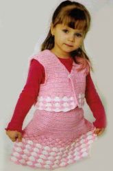 Розовый комплект для девочки Розовый комплект для девочки