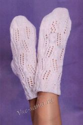 Белые ажурные носки Белые ажурные носки
