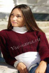 Бордовое болеро Бордовое болеро