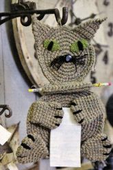 Кот-держатель для записок Кот-держатель для записок