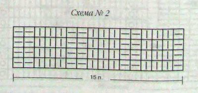Схем 3 вязания оранжевого комплекта Схем 3 вязания оранжевого комплекта
