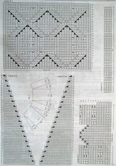 Схемы вязания оранжевого комплекта Схемы вязания оранжевого комплекта
