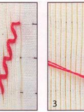 Фламандский шов - восходящий Фламандский шов - восходящий