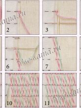 Диагональные буфы - комбинация жгут-волна Диагональные буфы - комбинация жгут-волна
