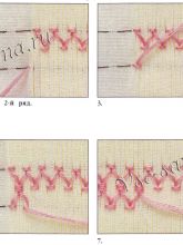 Шов волна - ромбы Шов волна - ромбы