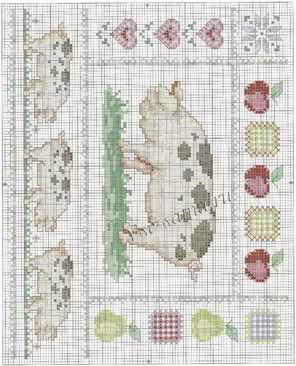 Вышивка крестиком - Забавные свинки, схема Вышивка крестиком - Забавные свинки, схема