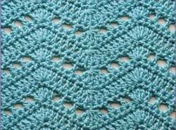 Узор Ажурные зигзаги, фото Узор Ажурные зигзаги, фото