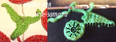 вязание чашелистника вязание чашелистника